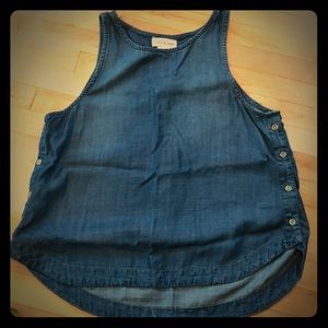 Cloth & stone chambray tank